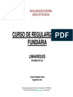 Curso ESDM - Regularização Fundiária - Linhares-ES