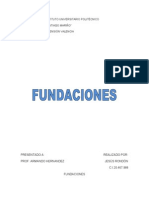 FUNDACIONES