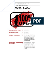 33630022-UP-Civil Law-2008