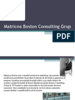 Matricea Boston Consulting Grup