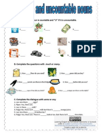 Countable and Uncountable Nouns