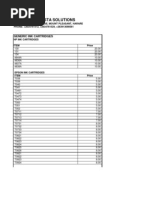 Vista Solutions: Generic Ink Cartridges