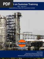 Download IOCL Haldia Refinery Summer Training Report by Amit Datta SN185794172 doc pdf