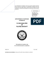 Flying Qualities OF Piloted Aircraft: Department of Defense Handbook