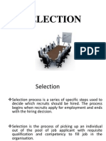 Selection 1 Process