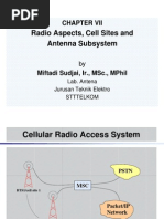 Radio Aspects, Cell Sites and Antenna Subsystem: Lab. Antena Jurusan Teknik Elektro Stttelkom