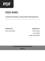 Pizza Wars: Understanding Consumer Preferences