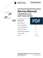 Whirlpool Lavavajillas Service Manual