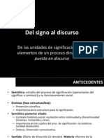 Signo A Discurso