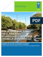 Estudios de Caso PNUD: ASOCIACIÓN DE POBLADORES  POR EL PROGRESO Y  DESARROLLO DE CAMPO AMOR,  ZARUMILLA (ASPOPRODECAZ), Peru