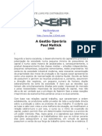 A Gestao Operaria Paul Mattick BPI