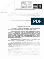 Moción en Defensa de La Igualdad Entre Hombres y Mujeres