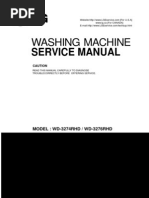 Lavadora LG WD-3274RHD Manual de Servicio