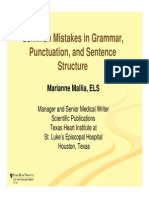 Grammar Punctuation - Rules