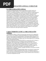 ORGANIZACIÃ“N LINEAL O MILITAR