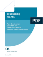 Dairy Plant Construction Standards