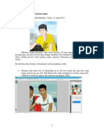 Membuat Foto Menjadi Kartun
