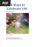 114 Ways To Celebrate Life