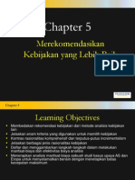 Chapter5 Recommending Policies