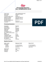 Processing Summary Joel Hormiguero-Lb-02: Project Information