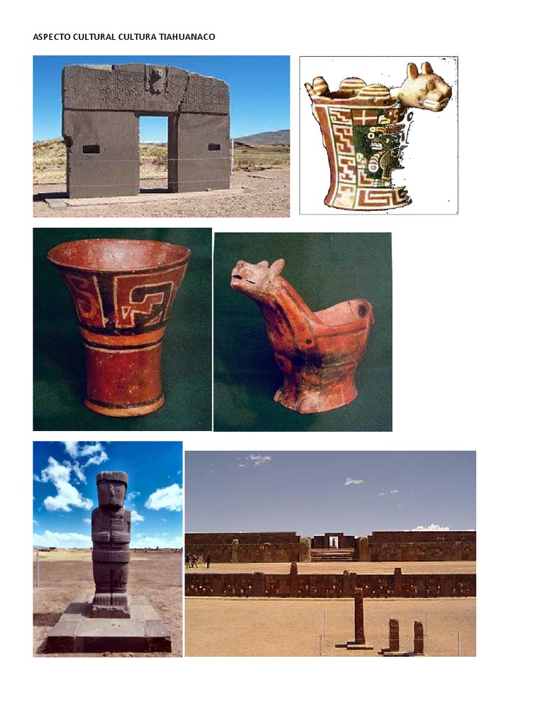 171668283 Aspecto Cultural Cultura Tiahuanaco Imperio