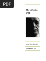 Jorge Lima Barreto Manifesto Xxi
