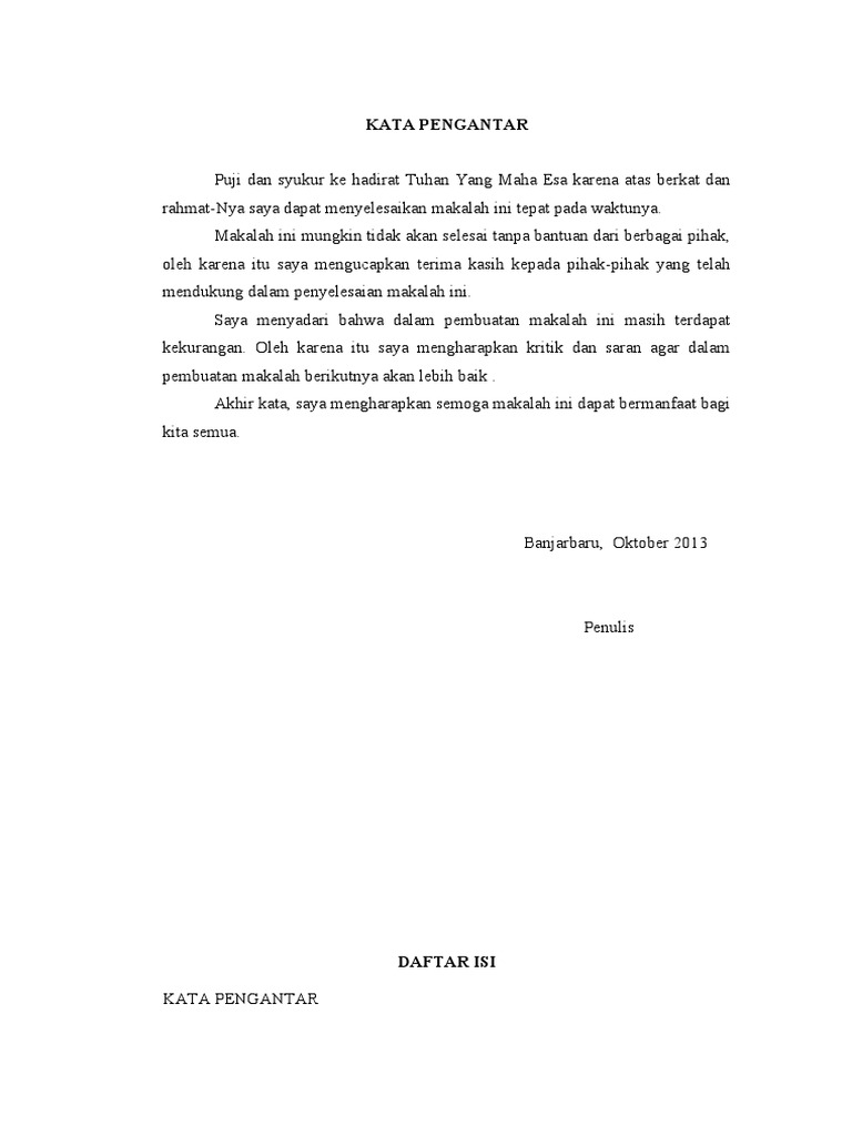 Kata Pengantar Dapus Cover Makalah Skrining Resep