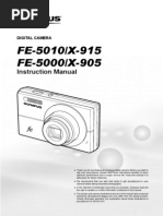 FE-5010/X-915 FE-5000/X-905: Instruction Manual