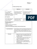 Lesson Plan 3 Proper Nouns