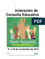 Administracion de Consulta