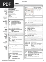 Css Cheat Sheet: Shorthand