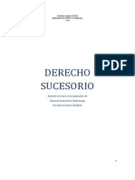 Derecho Sucesorio.