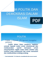 Sistem Politik Dan Demokrasi Dalam Islam