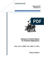 Glossary of Control Names For Industrial Applications 25179 - F