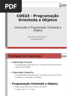 Aula-02-Introducao a Programacao Orientada a Objetos