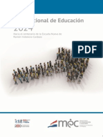 Plan Nacional de Educación 2024