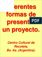 Presentación Centro Cultural Recoleta