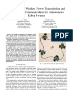 Surface Based Wireless Power Transmission and Bidirectional Communication For Autonomous Robot Swarms by Travis Deyle Matt Reynolds
