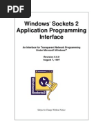 Download Windows Sockets 2 Application Programming Interface by om18sahu SN18590074 doc pdf