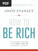 How To Be Rich by Andy Stanley (Excerpt)