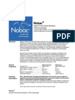 Nobac 10 X Concentrate Data Sheet