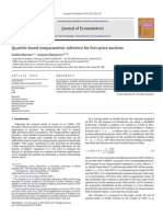 Journal of Econometrics: Vadim Marmer, Artyom Shneyerov