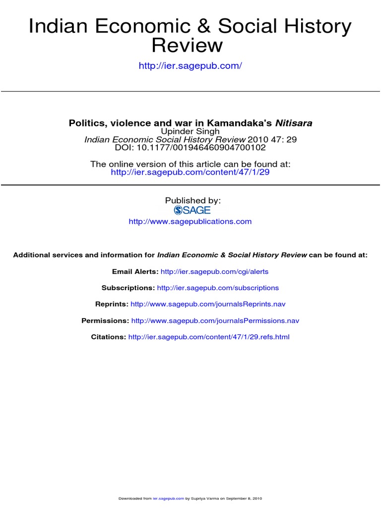 Kamandaka's Nitisara: Politics & War | PDF | Ayurveda | Traditions