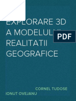 Explorare 3D a modelului realitatii geografice