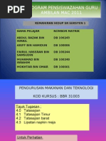 Tatasajian Timur Dan Barat