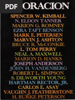 La Oración por 18 Autoridades Generales