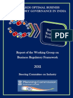 Optimal Business_Regulatory Governance in India_PC_2011