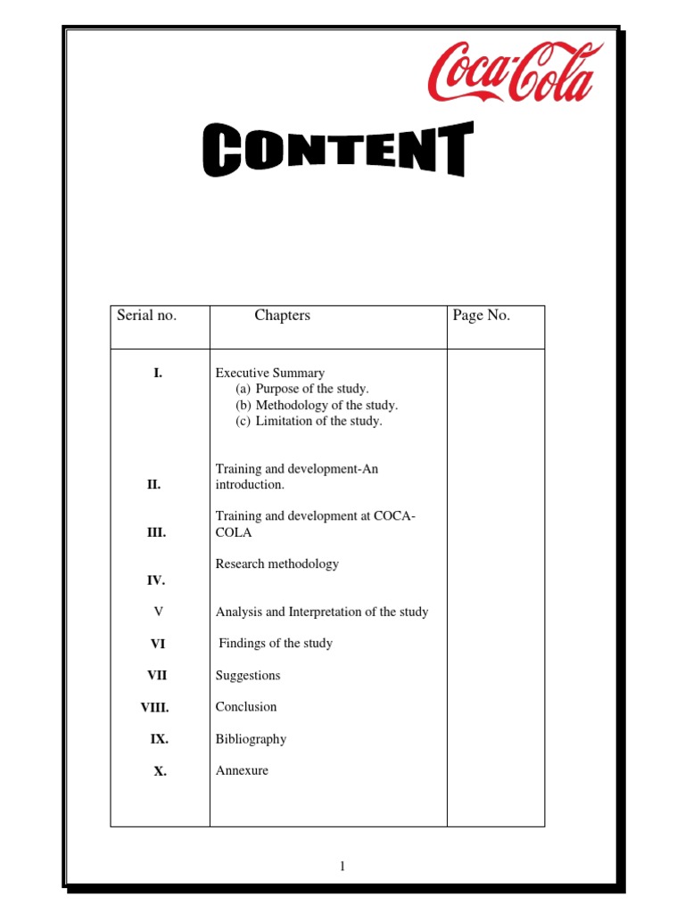 TRAINING AND DEVELOPMENT PROJECT REPORT PDF visual data 8