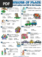 Prepositions of Place 1