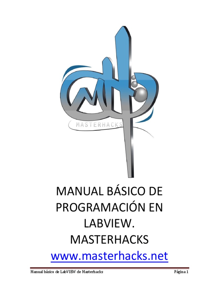 Manual Básico de Programación LabVIEW | PDF | Programa de computadora ...